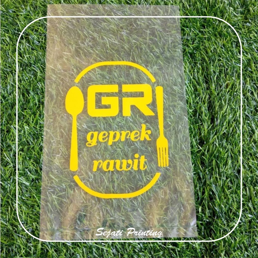 

Sablon Plastik Murah PP Kemasan 18, 20, 25 , FREE DESAIN - SEJATIPRINTING