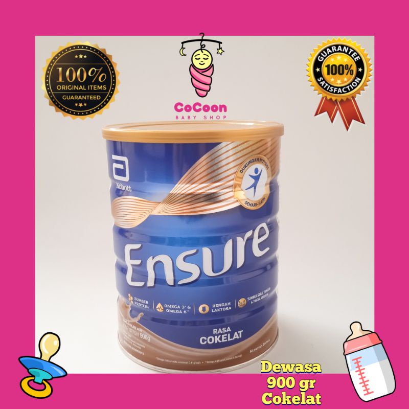 

Susu Bubuk Dewasa Ensure Gold Coklat / Cokelat 850 gr 850g Rendah Laktosa