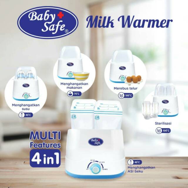BABYSAFE TWIN BOTTLE WARMER LB216