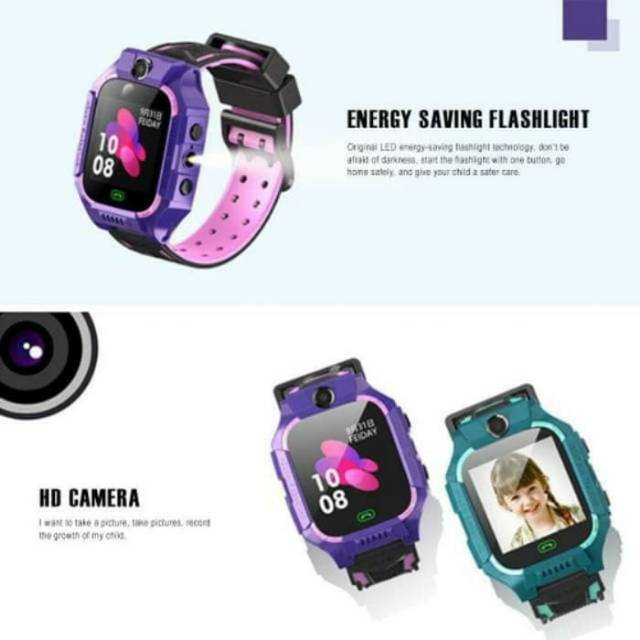 COD✔ Z6 Smartwatch Anak Children Jam Tangan Pintar Camera SOS LBS Positioning Anti Air SIM Card Z5