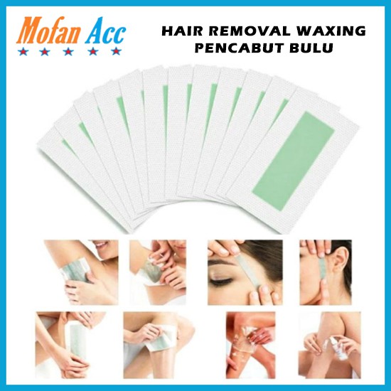 Paper Waxing / Hair Removal Strip PaperWax Pencabut Bulu Wax Wajah