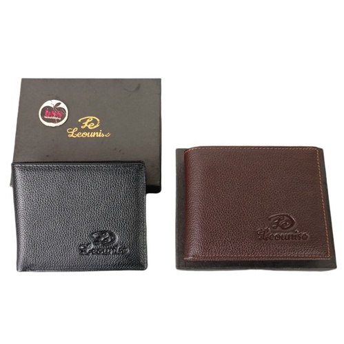 Dompet Lipat Kulit Asli / Dompet Pria Pendek Branded / Dompet Pria Lipat Kulit Asli