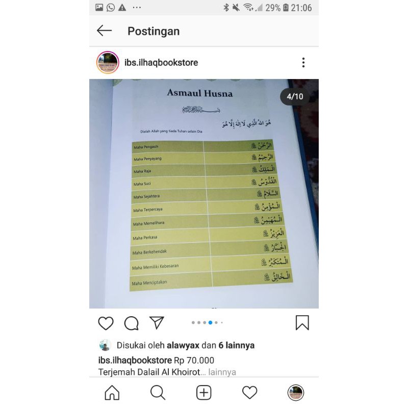 Terjemah dalail al khoirot dailul khoirot