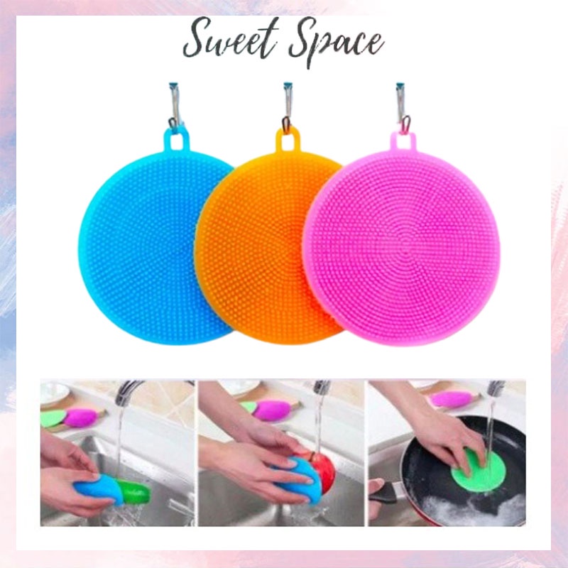 SPONS KARET CUCI PIRING ELASTIS ANTI MINYAK NEMPEL [SWEETSPACE]