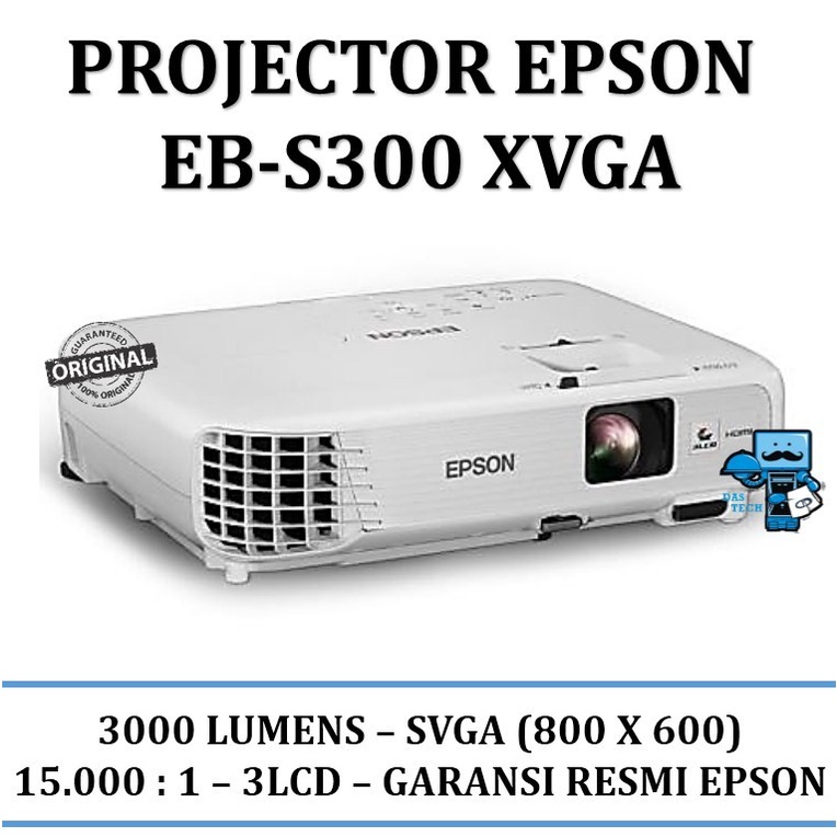 Projector Epson EB-S300 SVGA (800x600) - 3000 Lumens