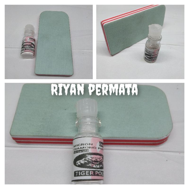 Paket pengkilap batu spartax dan serbuk
