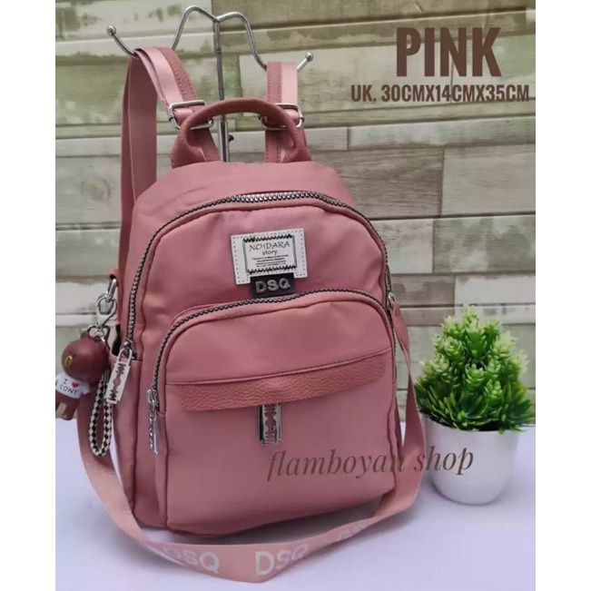 RANSEL WANITA IMPORT D*SQ 2IN1 73#