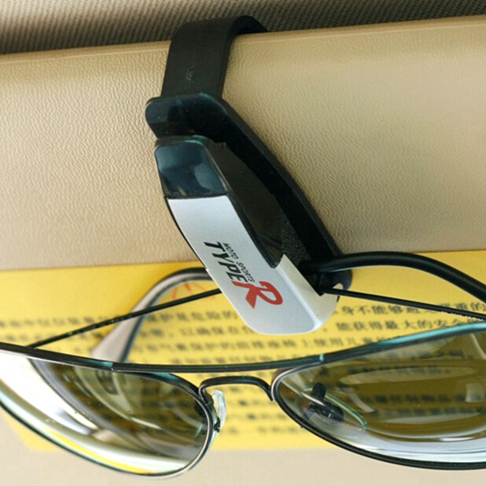 Universal Car Glasses Cases Ticket  Card Clamp / Portable Eyeglasses Clip / Car Sunglasses Holder Fastener Cip