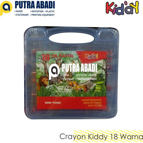 

Crayon Kiddy 36 Warna Non-Toxic