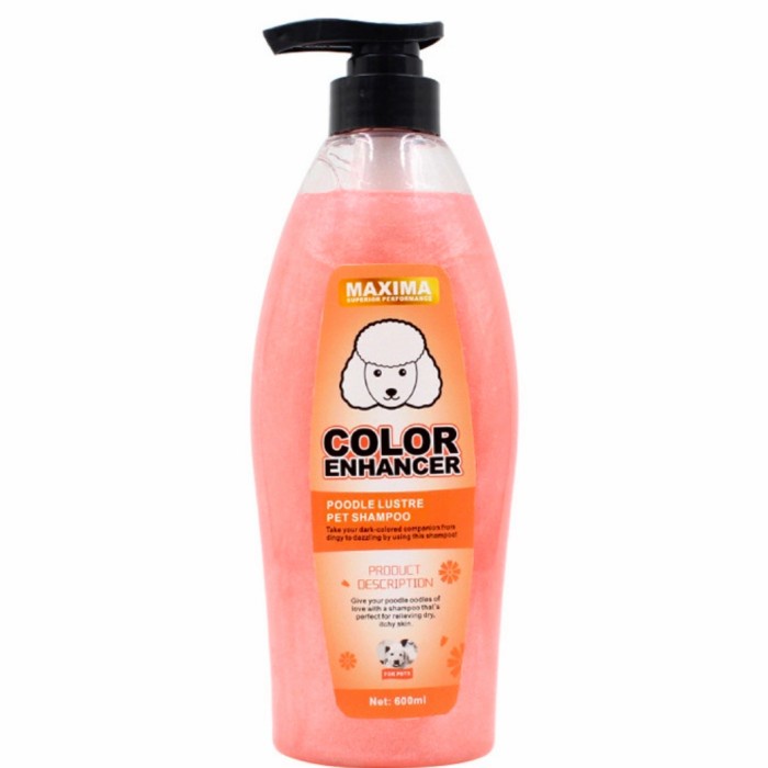 Maxima Color Enhancer Poodle Shampoo 600ml - shampoo Anjing Poodle