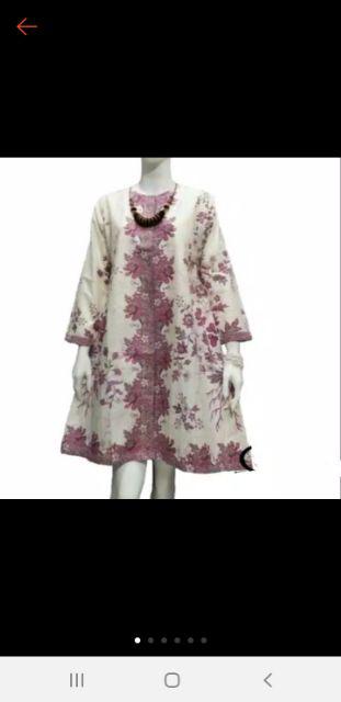 Dress Batik Tunik Sakura Warna
