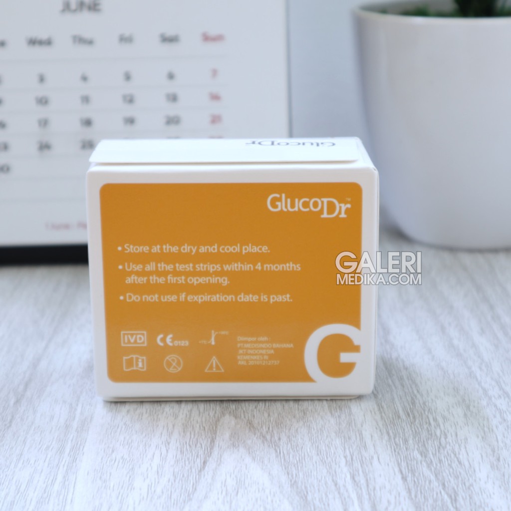 Gluco Dr Biosensor Strip isi 50