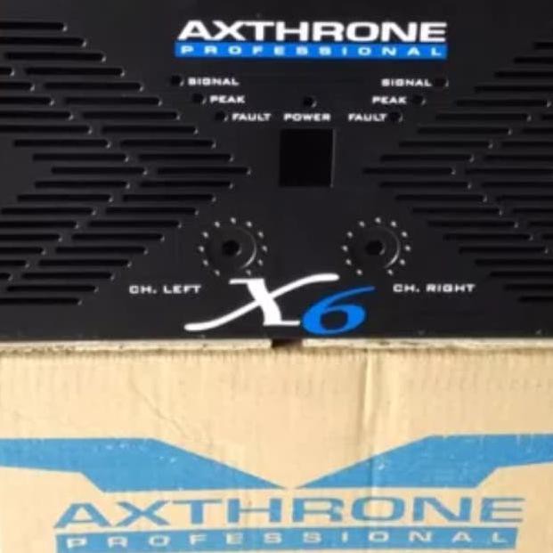 Box Power Amplifier Axthrone X6 4U 43X43X17Cm Pcmja29 Berkualitas