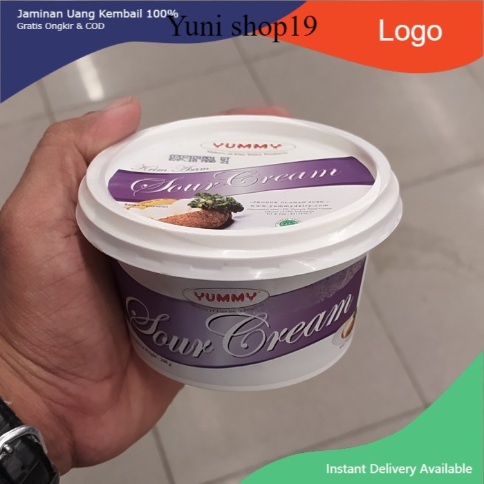 

yummy sour cream 200g