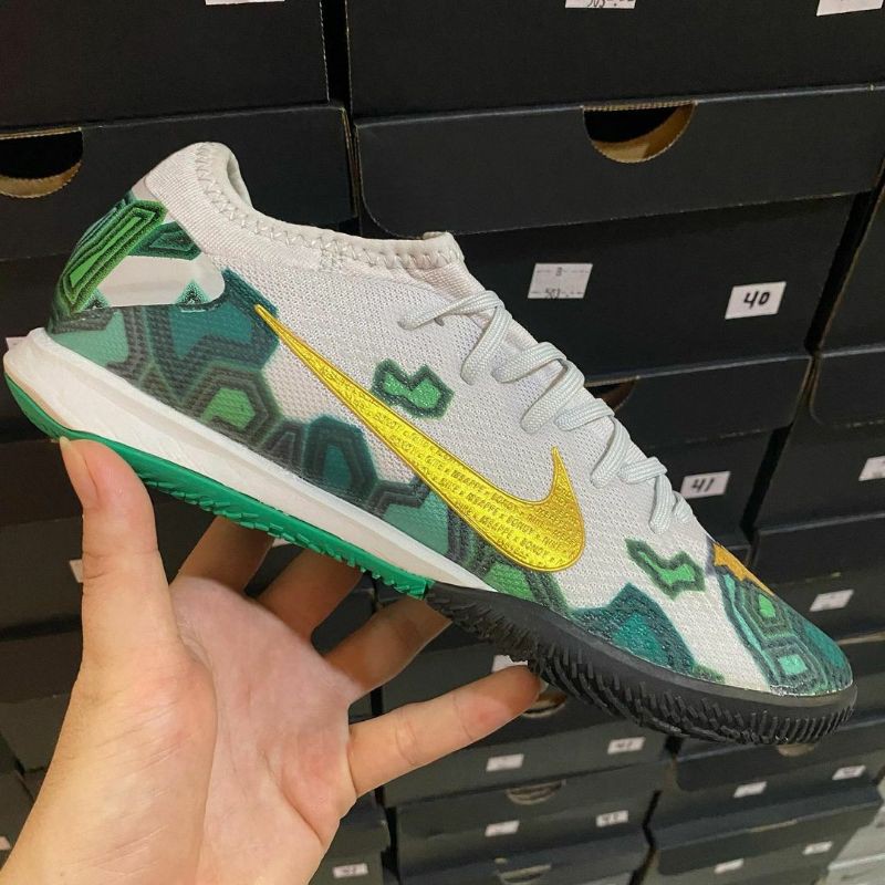 Nike Mercurial VaporX 13 Pro Mbappe Electro Green IC