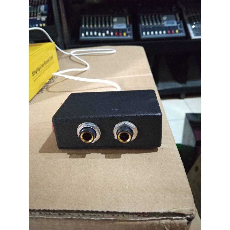 Converter Soundcard V8 Dengan 2 Input