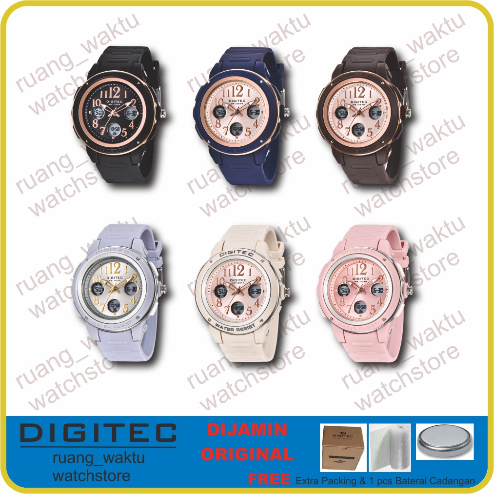 DIGITEC DG 4091 / DG4091 / DG 3091 / DG-3091 / DG3091 Watch Jam Tangan ORIGINAL