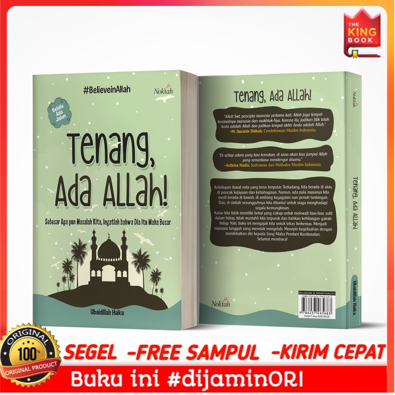 Buku Tenang Ada Allah Noktah Shopee Indonesia