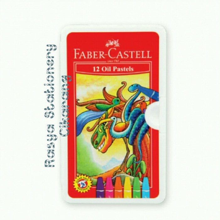 

Terlaris Crayon Faber - Castell 12 Warna Trendi