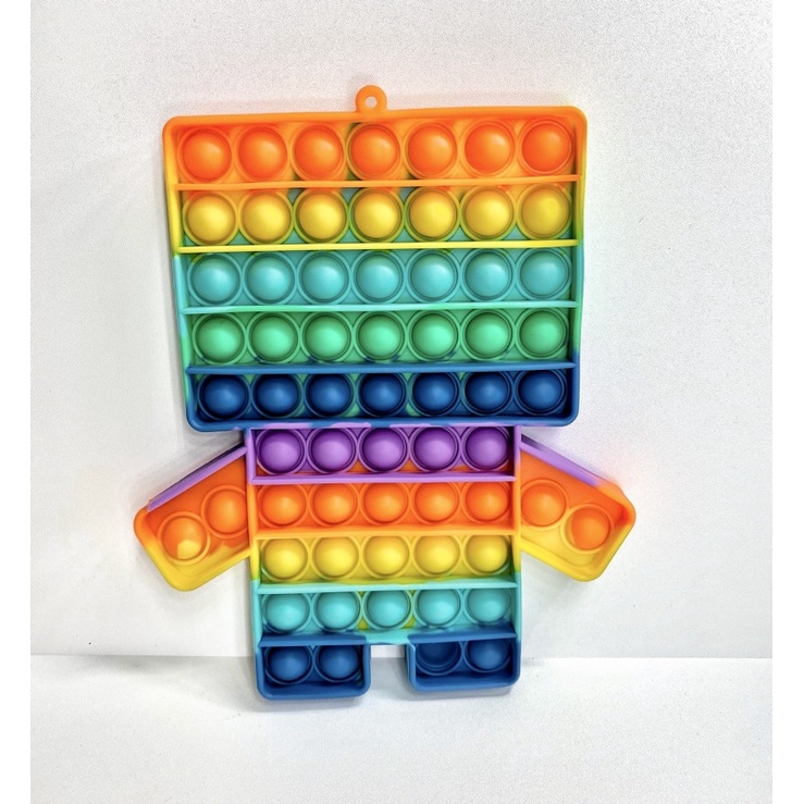 POP IT Fidget Toy mainan untuk penghilang stres pada anak Push bubble toy READY-Jumbo roblox