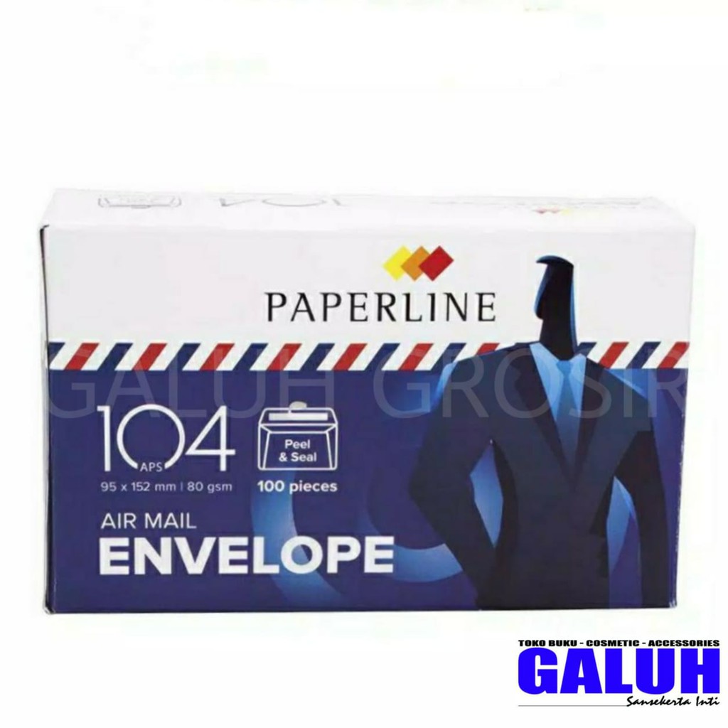 

Amplop Putih Airmail APS 104 Paperline