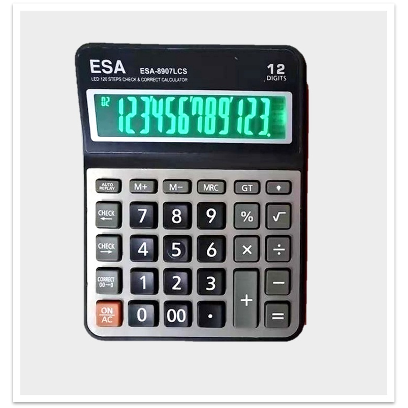 

Kalkulator / Calculator Layar LED nyala Check Correct
