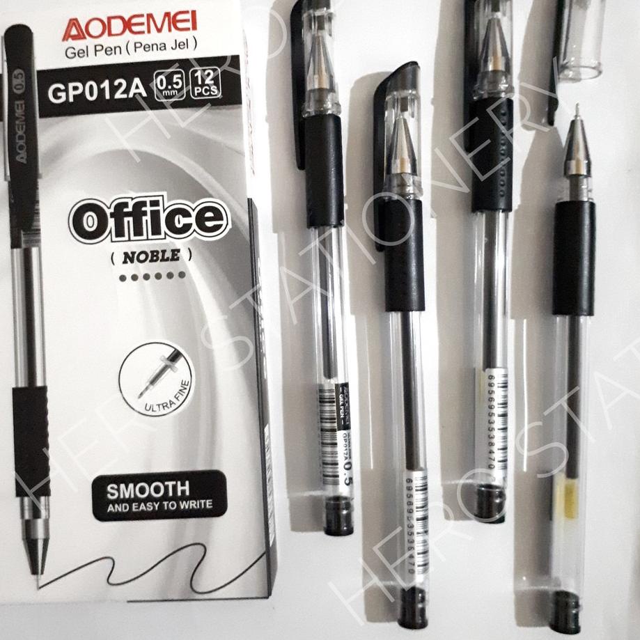 

✨BARU✨ Pen gel odemei office noble smooth 0.5 mm . 12 unit