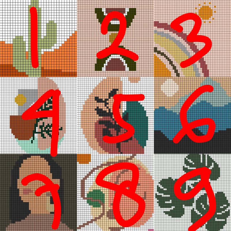 KRISTIK KRISTIK (3PCS+HOOP) SULAM PEMULA