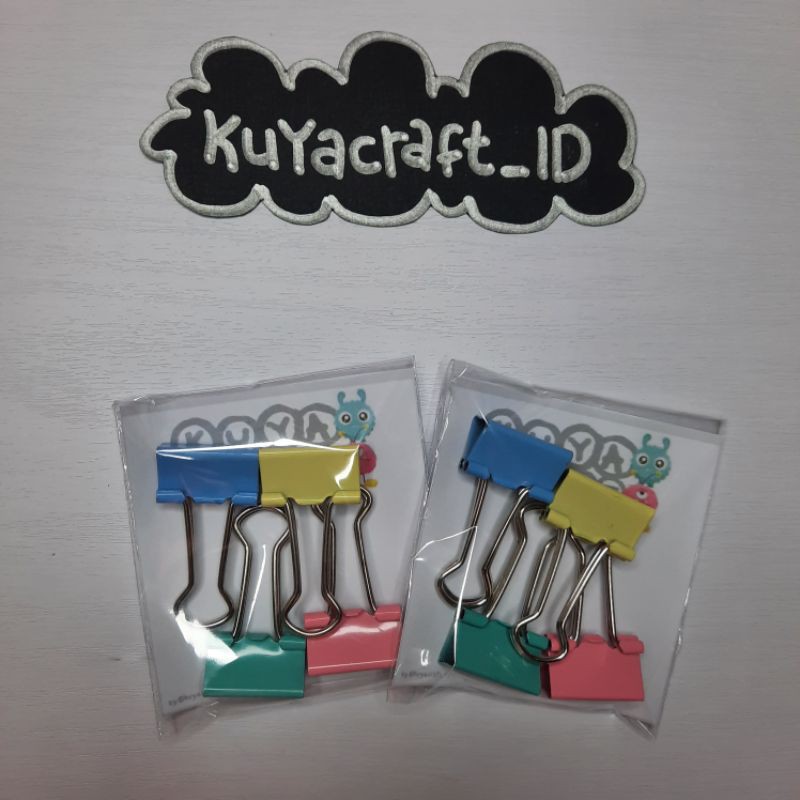 

Binder Clip Warna Medium