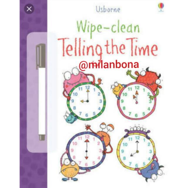 Wipe clean Telling the time