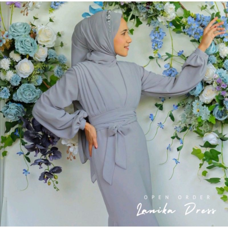 Devana dress - gaun kondangan terbaru gaun pesta muslimah lamaran wisuda