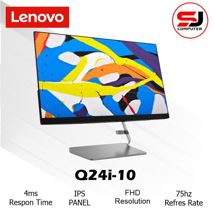 Monitor LED Lenovo Q24i Q24i-10 24'' IPS FHD 1920X1080 75Hz HDMI Slim