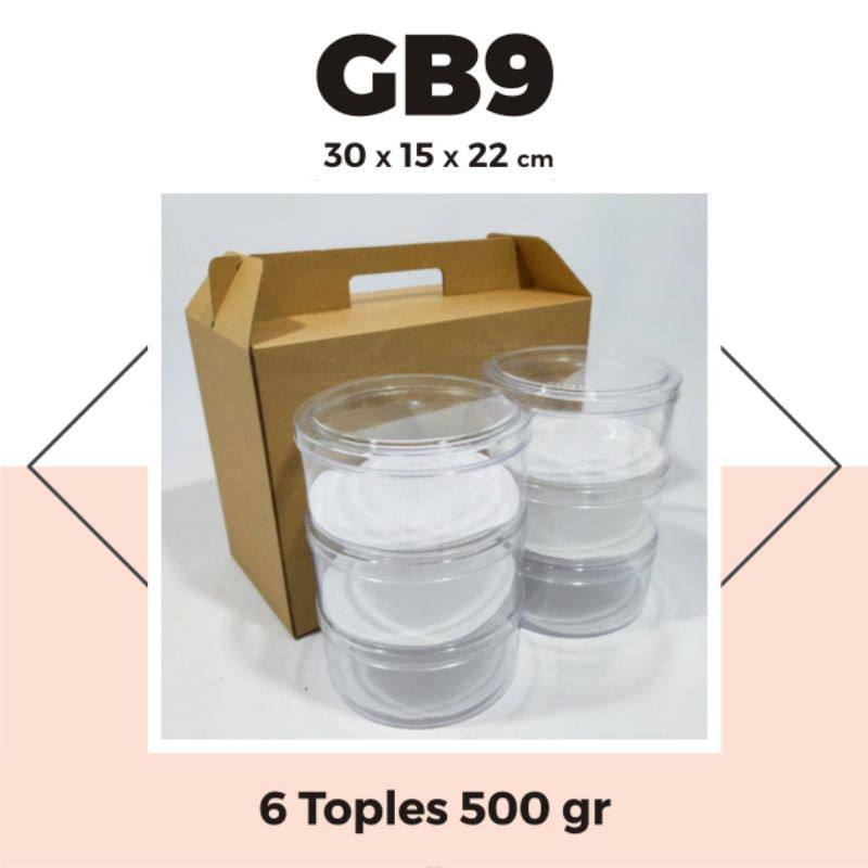 

GABBLE BOX UTK 6 TOPLES BULAT 500 GRAM (KUE KERING) TIDAK TERMASUK TOPLES