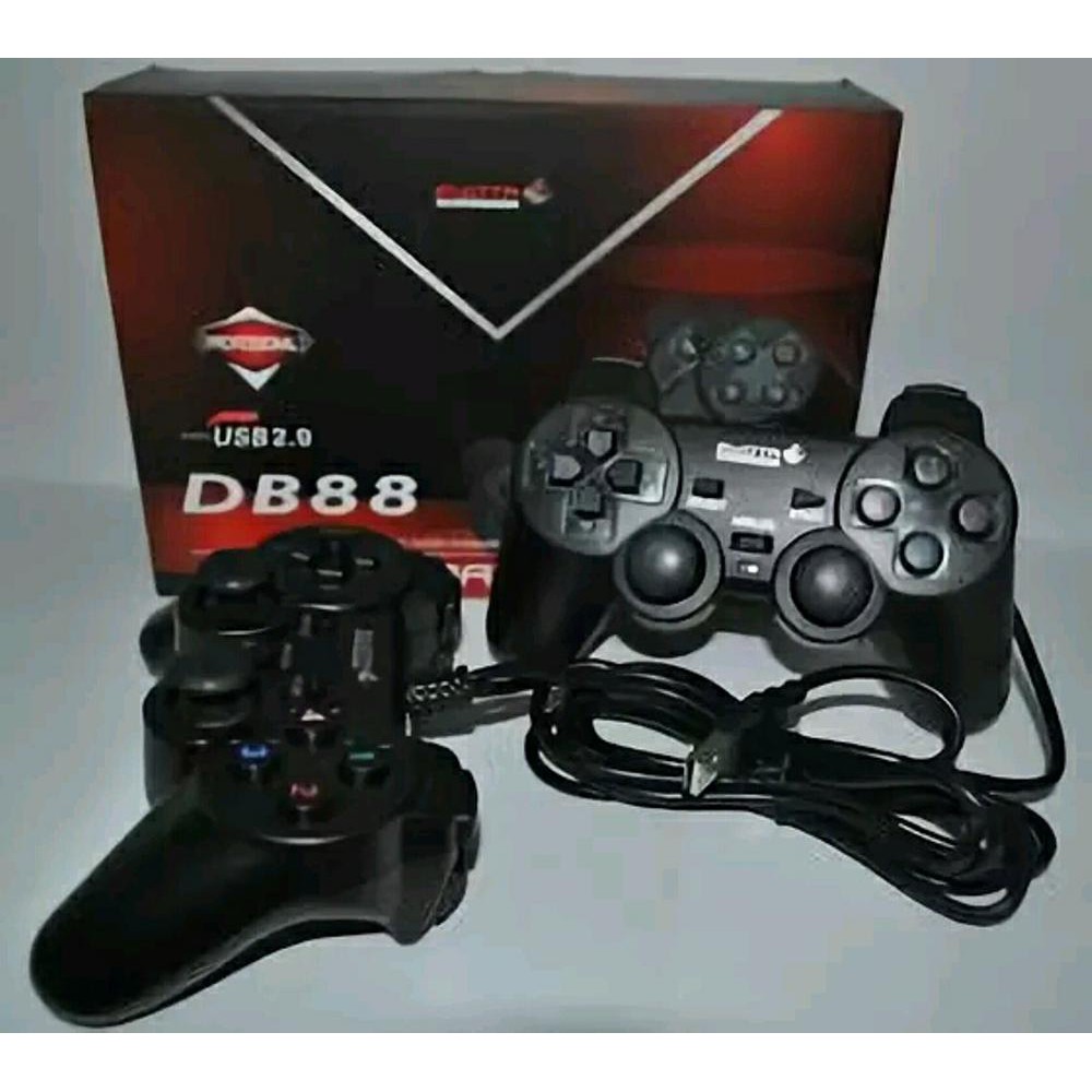 Gamepad Double Getar USB stick - Hitam