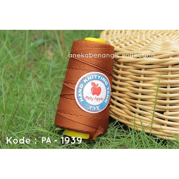 Benang Rajut Poly Apel / Apple Yarn - 1939 (Cokelat Sienna)