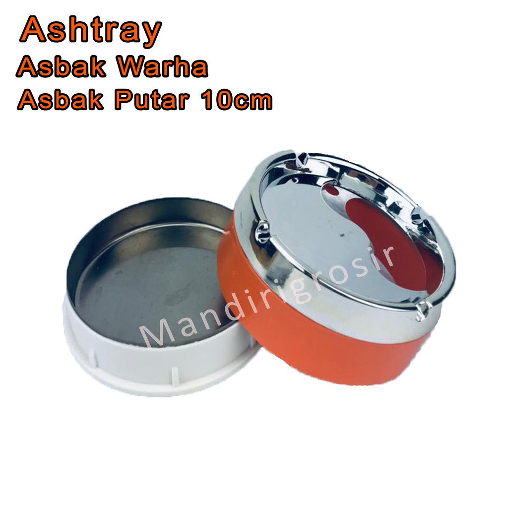 Asbak Warha *Ashtray * Asbak Putar * 10cm