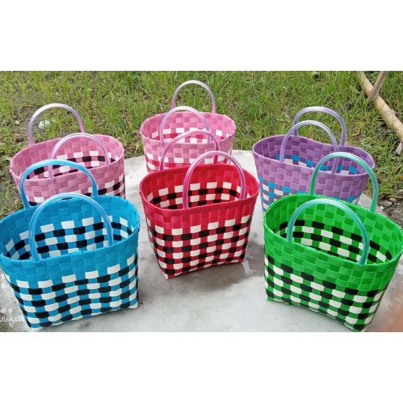 tas anyam / tas hampers/ tas souvenir murah