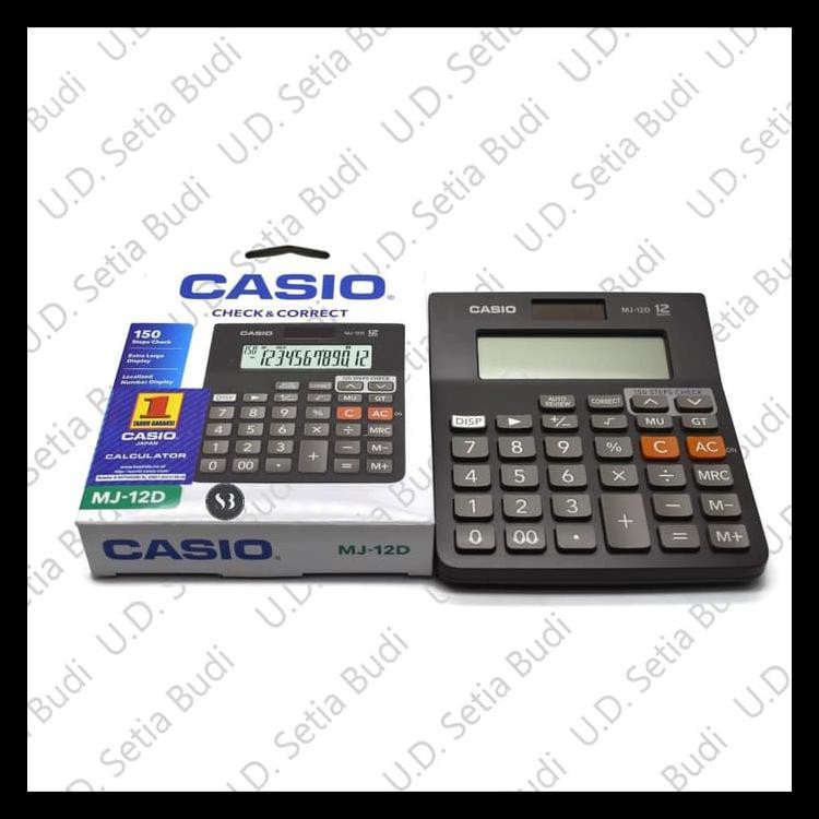 

Terlaris Kalkulator Casio Mj-12D Terbaru