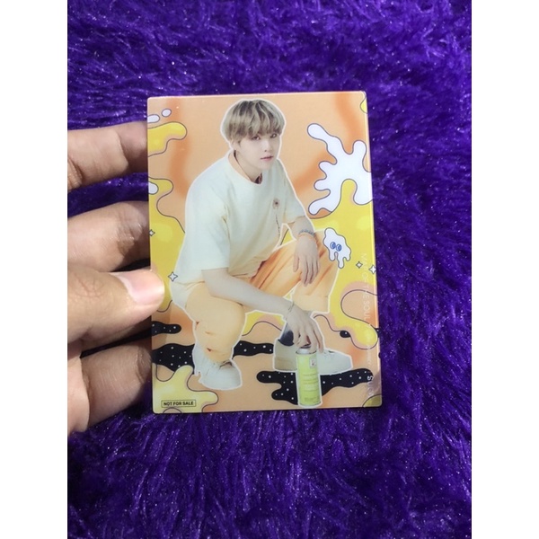 Official Photocard UMJ japan suga BOOKED HANI