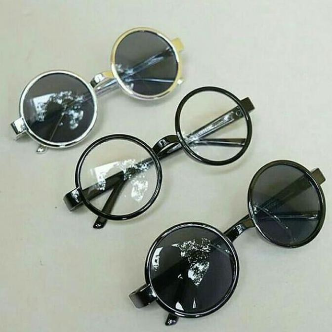 KACAMATA HITAM BULAT BOBOHO ANAK BAYI - ROUND BABY SUNGLASSES