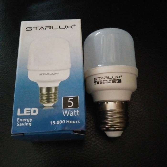 Bohlam Lampu LED 5 Watt STARLUX SNI E27