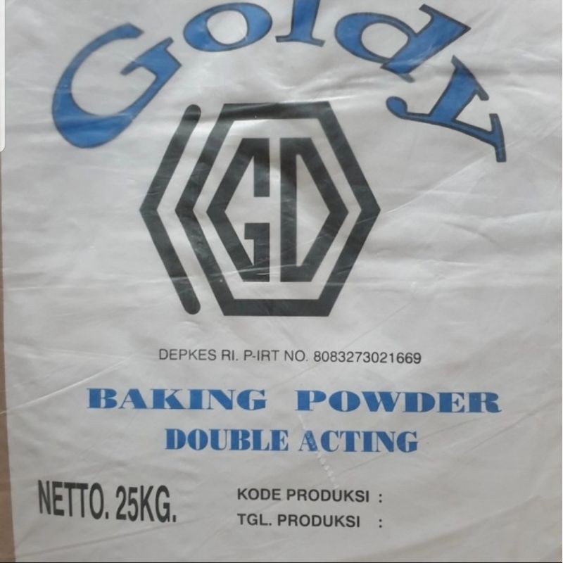 

BAKING POWDER DOUBLE ACTING (REPACK) 1 KG