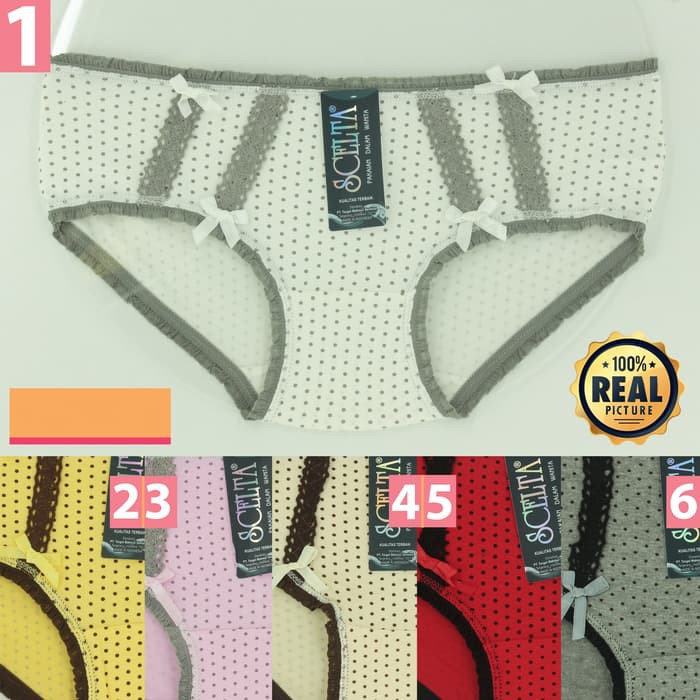 Cd Wanita Katun Scelta Sc 3334 Celana Dalam Wanita
