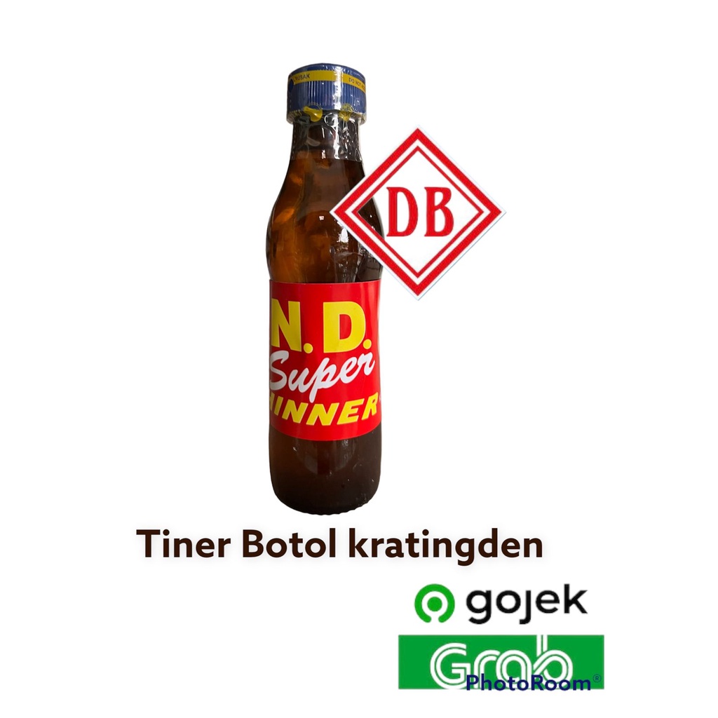 DB TINER ND BOTOL KRATINGDENG/TINER KEMASAN KECIL/ TINNER PENGENCER CAT