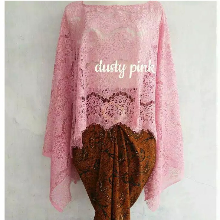 Atasan Kebaya Cape Brokat Modern / Kebaya Brukat Cape Varian Warna / Kebaya Kutubaru / Kebaya..