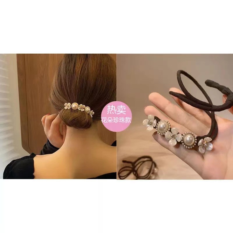 ➰CKK➰ Ikat Rambut Strap FA79 Hair Bun Maker / Magic Hairbun / Cepol Gaya Korea