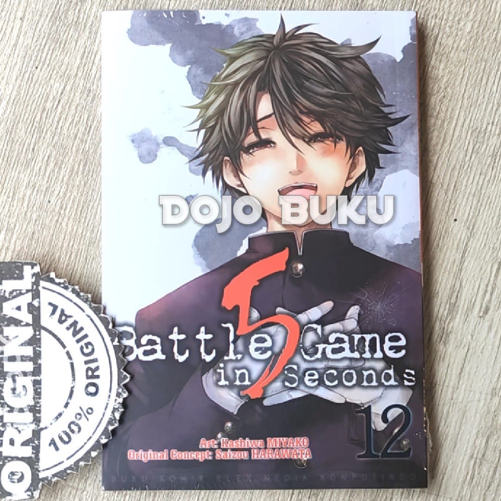 Komik Seri: Battle Game In 5 Seconds (Kashiwa Miyako &amp; Saizou Harawata)