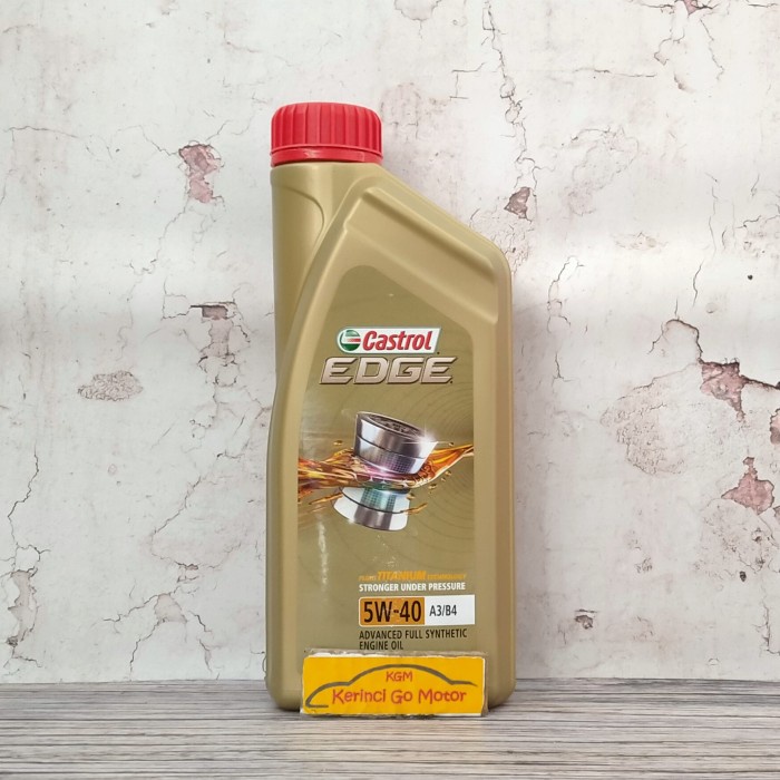 OLI CASTROL EDGE 5W-40 FULL SYNTHETIC 1L - OLI CASTROL EDGE SYNTHETIC