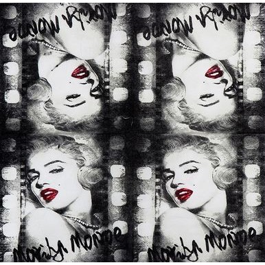 Decoupage Napkin - Tissue Decoupage 2Ply HU - Marilyn Monroe