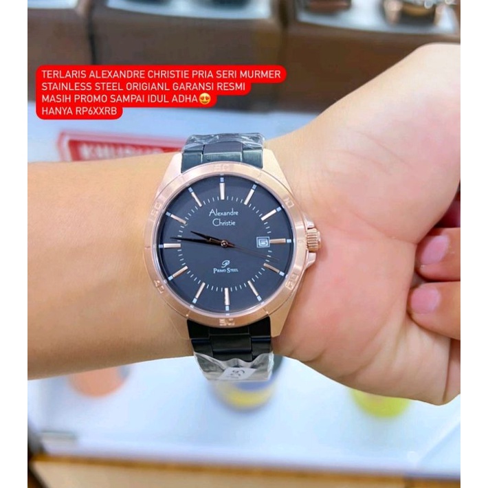 alexandre Christie primo steel pria murah stainless steel